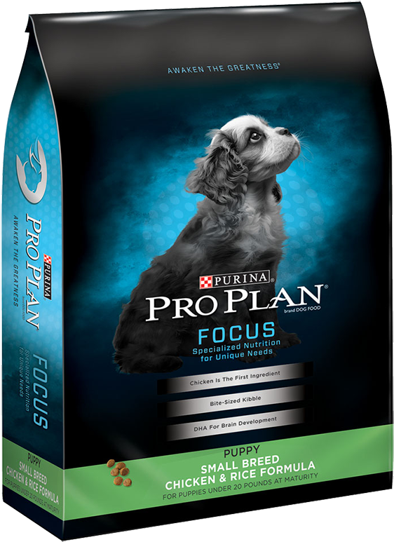 Pro Plan Focus Small Breed Formula Puppy Food - Purina Pro Plan Puppy Small Breed Clipart (569x780), Png Download