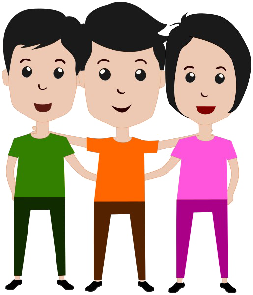 Friends Png Free Download - Friends Png Clipart (515x600), Png Download