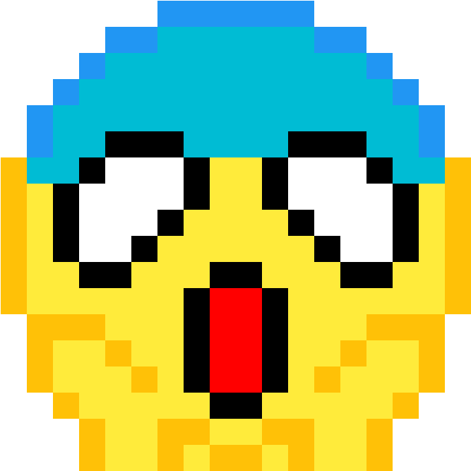 Pixel Art Emoji , Png Download - Pixel Art Emoji Clipart (667x667), Png Download