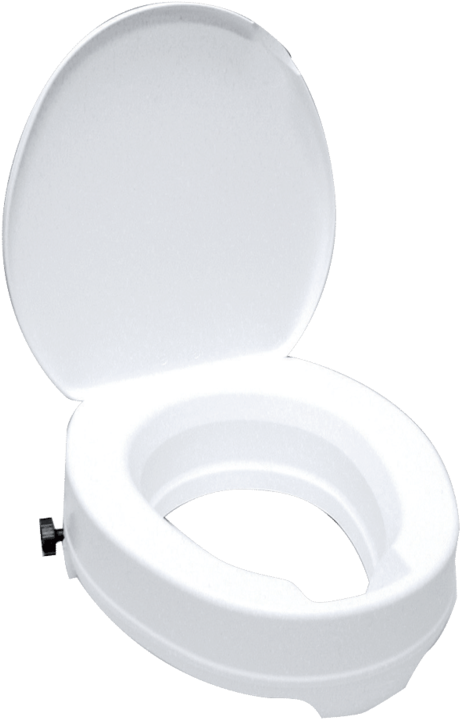 Toilet Booster Seat With Lid - Toilet Seat Clipart (460x719), Png Download