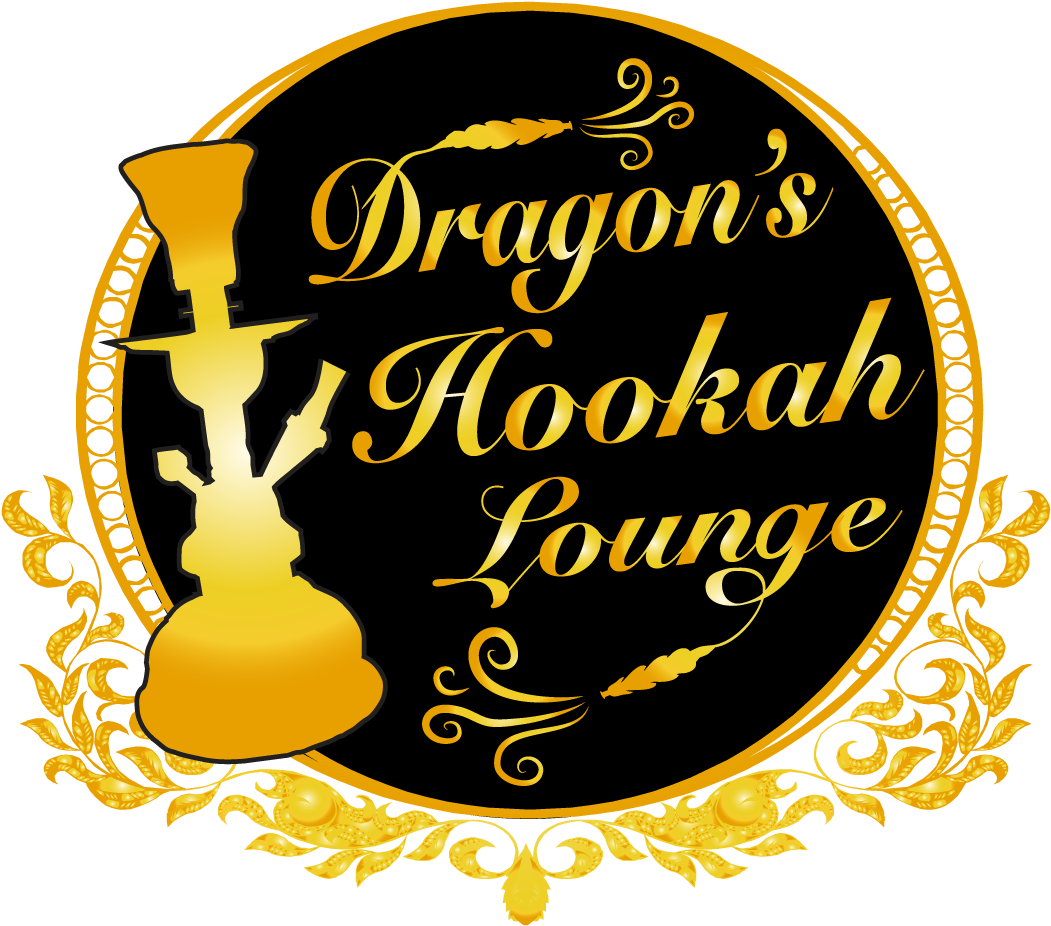 Dragons Hookah Lounge Logo - Calligraphy Clipart (1096x999), Png Download