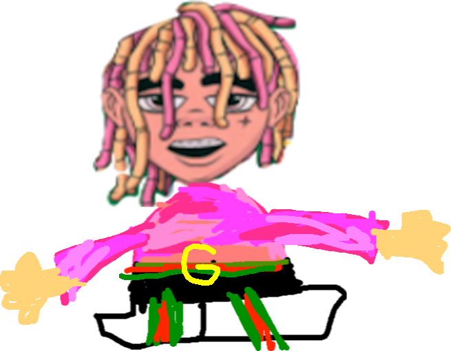 Drawing - Image - Lil Pump Logo Png Clipart (655x510), Png Download