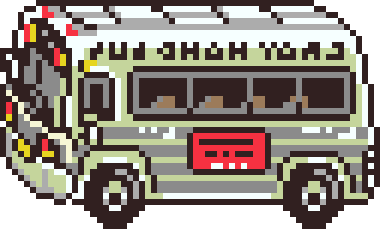 1260 × 760 In Wii U Gets Earthbound - Busses Gif Clipart (1260x760), Png Download