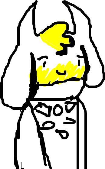 Swap Asgore - Cartoon Clipart (1020x608), Png Download