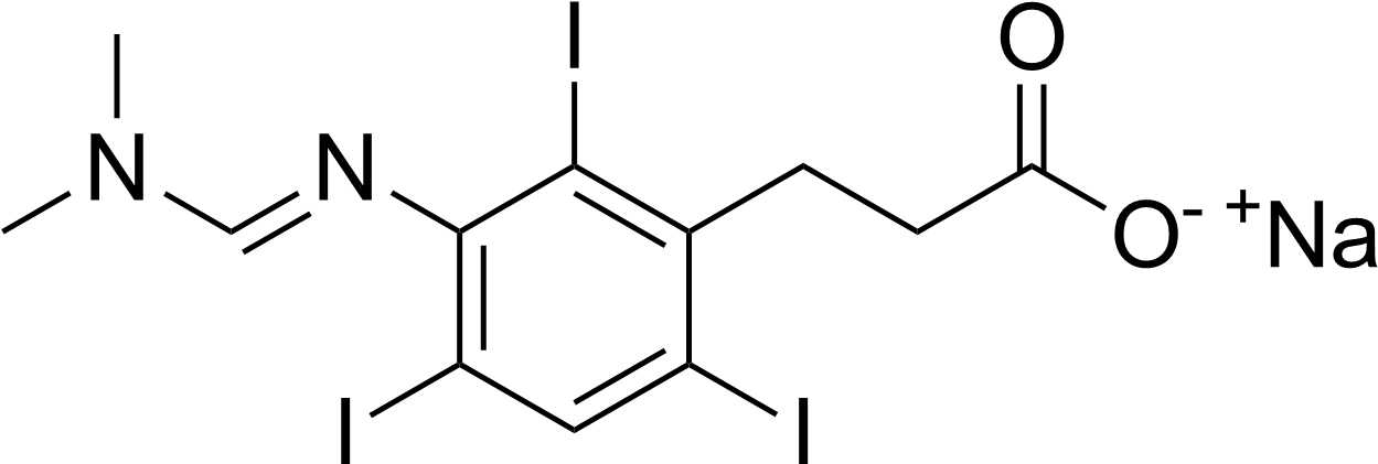 Ipodate Sodium - Basic Structure Of Quinolones Clipart (1267x436), Png Download