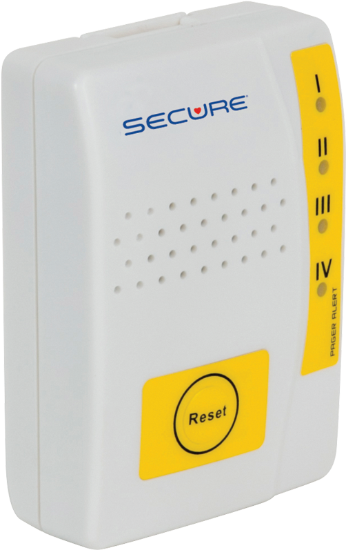 Caregiver Pager Receiver W/belt Clip - Plastic - Png Download (502x797), Png Download