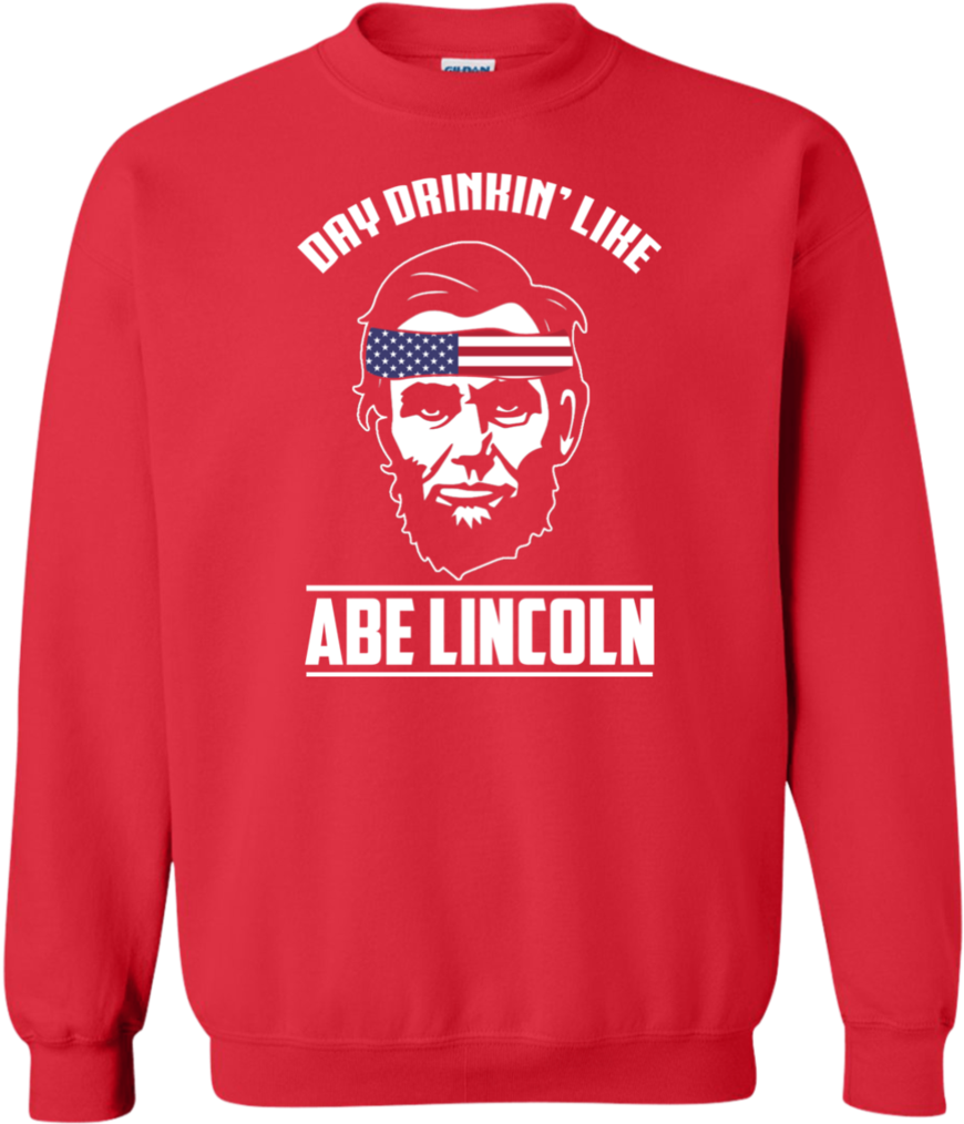 Funny Abe Lincoln Shirt 4th Of July Day Drinkin Party - Ugly Christmas Sweater Got Clipart (1024x1024), Png Download