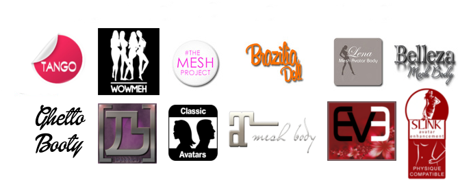 Also Check Out Our "meet The Designers" Tab Please,i - Second Life Mesh Logo Clipart (700x462), Png Download