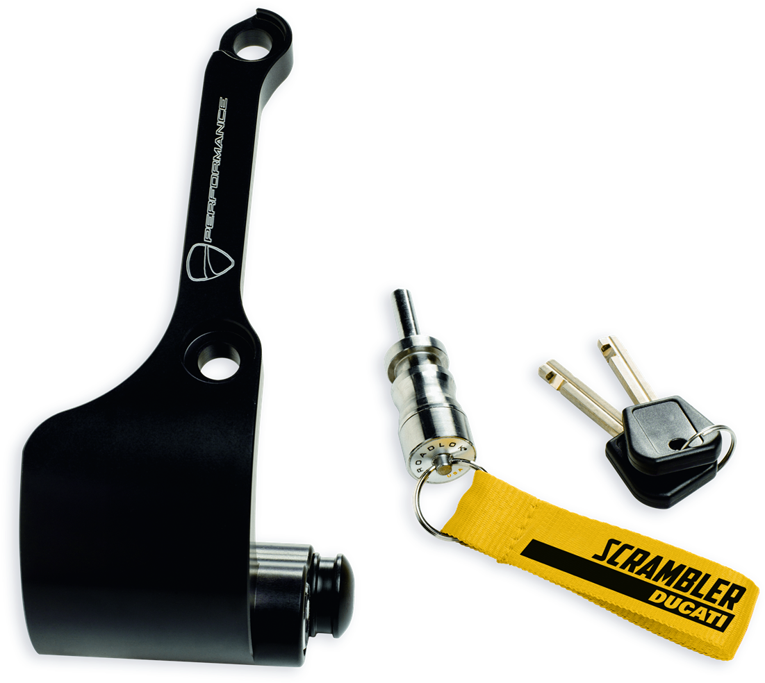 Disc Block For Front Brake Calliper - Ducati Performance Caliper Disc Lock Clipart (1200x1200), Png Download