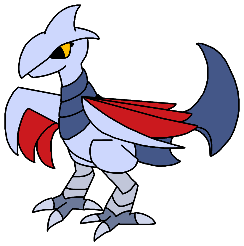 Skarmory - Cartoon Clipart (930x890), Png Download