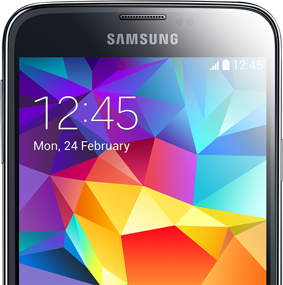 Samsung Galaxy S5 Png - Samsung S4 Compare S5 Clipart (1280x679), Png Download