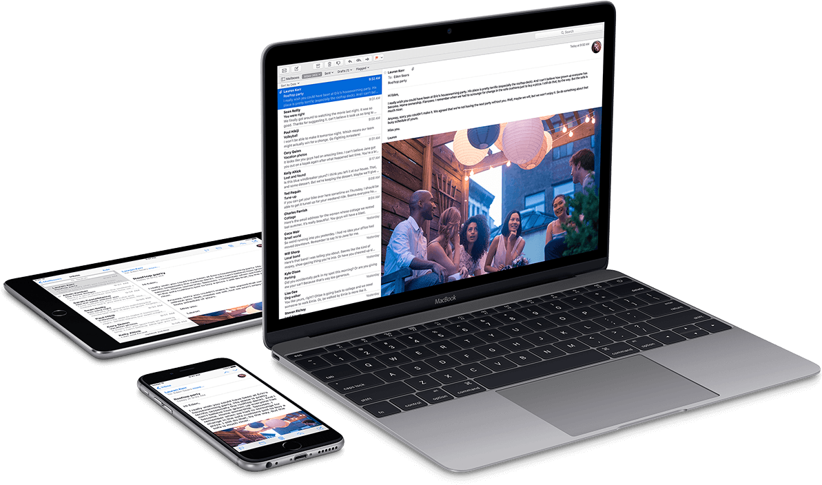Get Your Repair Done Near You In Toronto - Mac Ipad Iphone Png Clipart (1200x707), Png Download