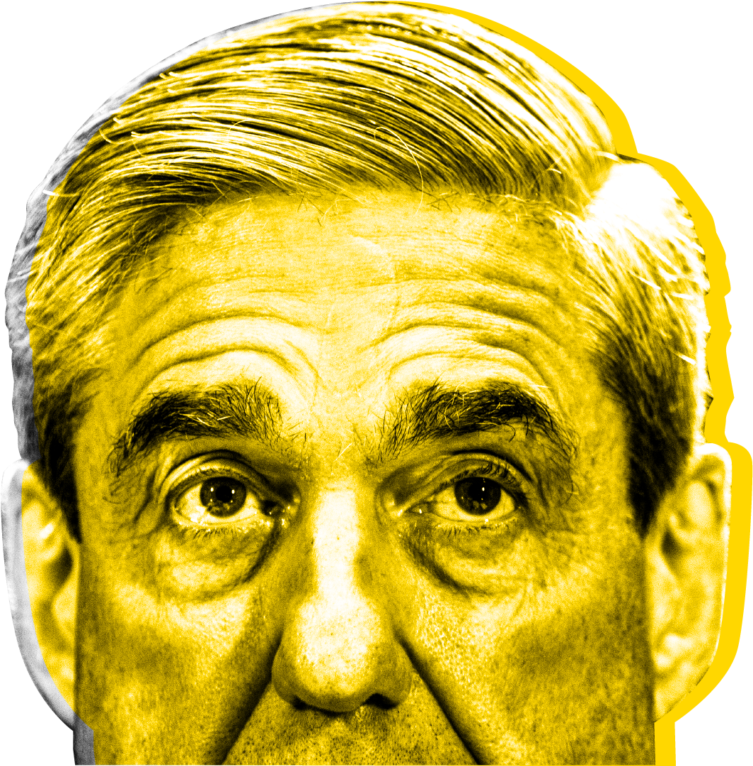 Gop Senators Step In To Save Mueller From Trump - Robert Mueller Hair Clipart (1064x1082), Png Download