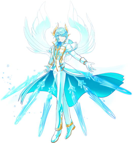 Arme Thaumaturgy Spiritualism - Elsword Ain Art Trans Clipart (550x582), Png Download