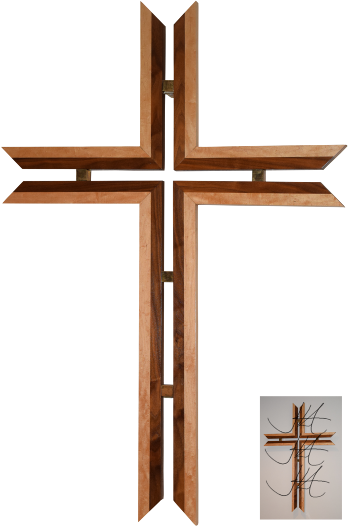 Wooden Cross Png 83644 - Cross Clipart (732x1091), Png Download