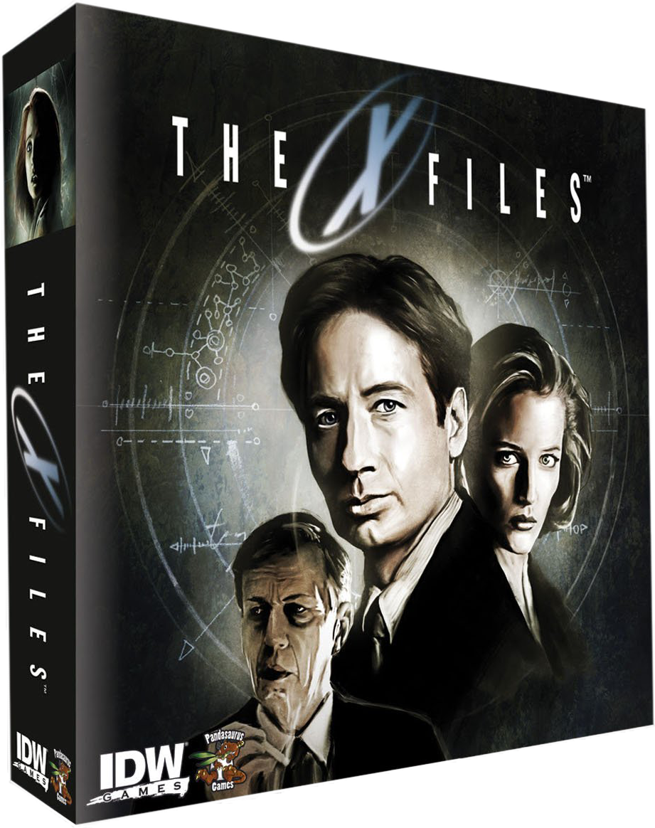 The X Files Board Game - X Files The Board Game Clipart (921x1164), Png Download