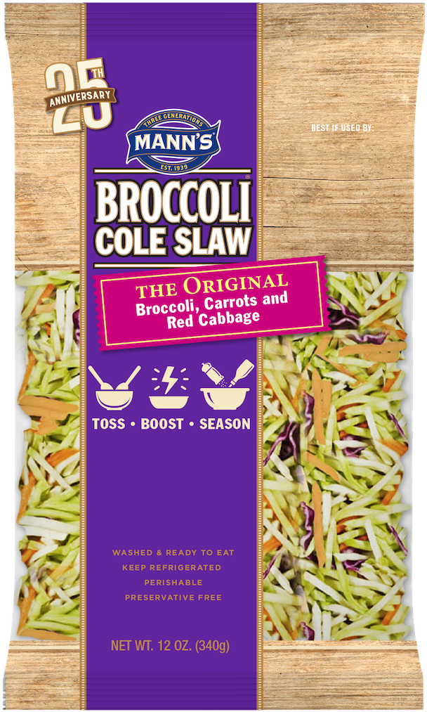 Mann's Broccoli Cole Slaw Clipart (680x1080), Png Download