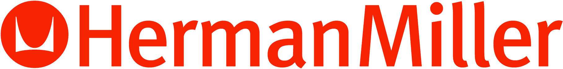 Herman Miller Logo - Herman Miller Furniture Logo Clipart (2272x1704), Png Download