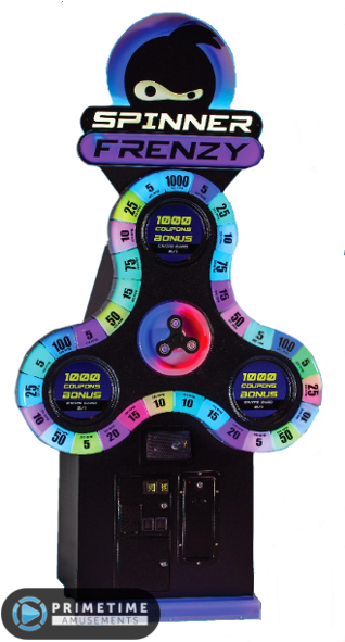 Spinner Frenzy By Adrenaline Amusements - Spinner Frenzy Arcade Game Clipart (575x675), Png Download