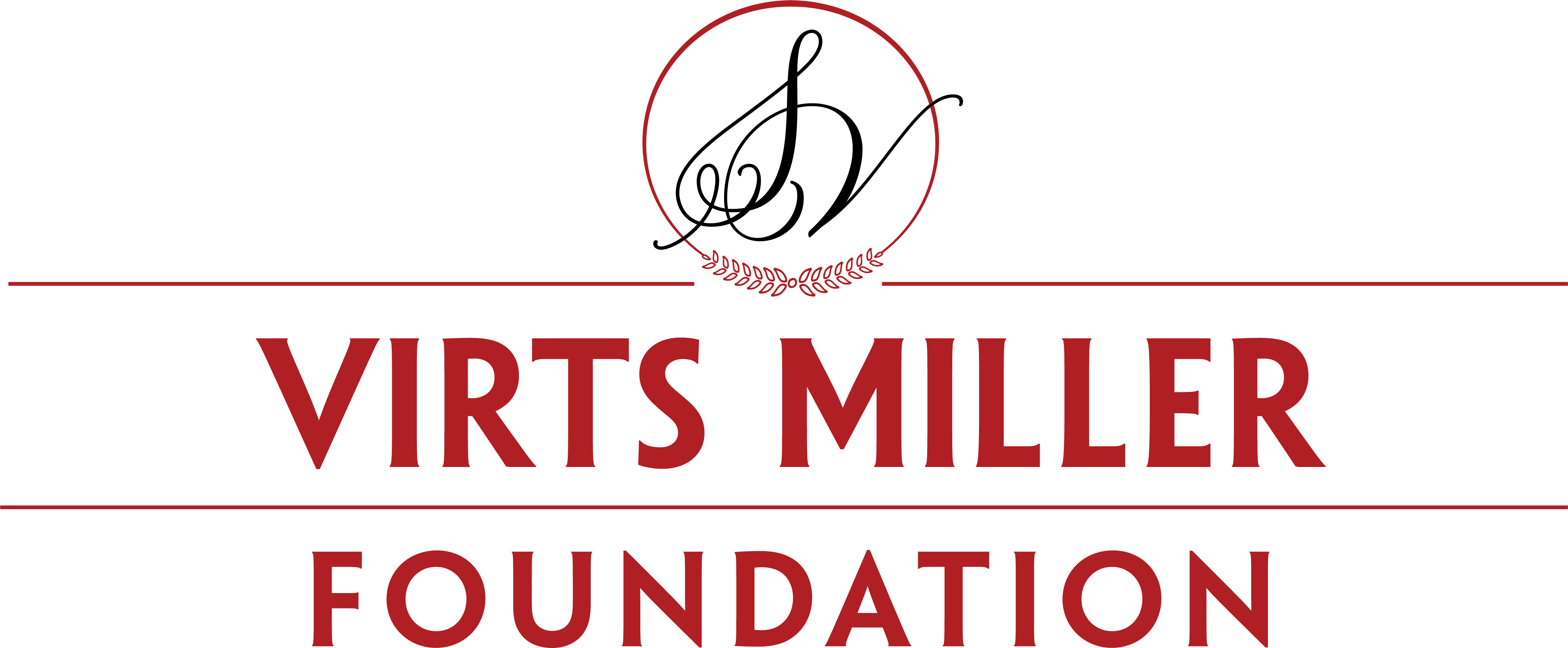 Virts Miller Foundation - Graphic Design Clipart (4515x1865), Png Download