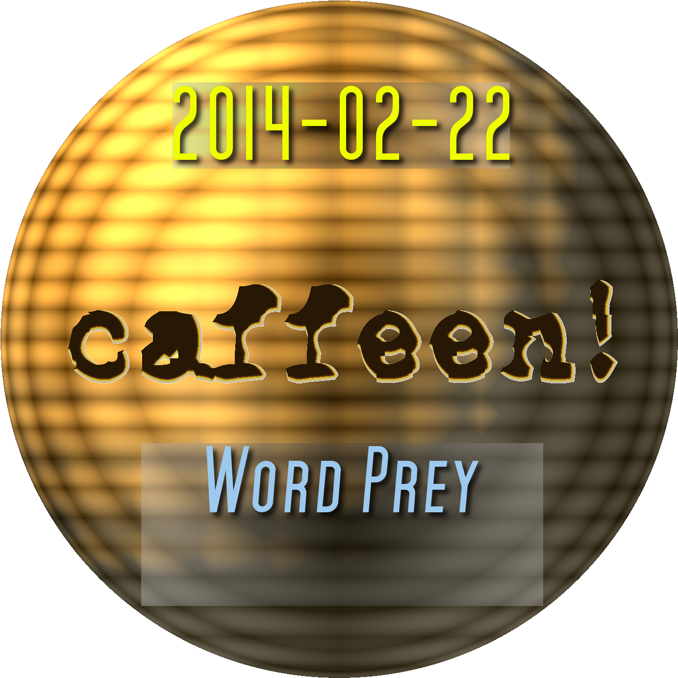 Caffeen Playlist For 2014 02 - Circle Clipart (1400x1400), Png Download