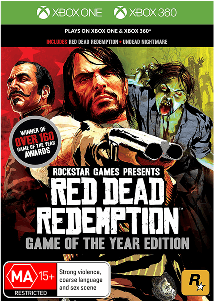Red Dead Redemption - Red Dead Redemption Xbox 360 Xbox One Clipart (600x600), Png Download