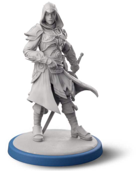Assassins Creed Board Game - Assassin's Creed Kassandra Figure Clipart (700x700), Png Download