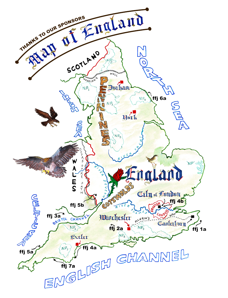 Wild England's 'fun & Fascination' Map For All The - Map Clipart (800x1042), Png Download