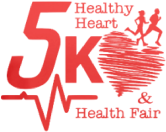 Healthy Heart 5k Run/walk And Health Fair - Run For Healthy Heart Clipart (800x623), Png Download