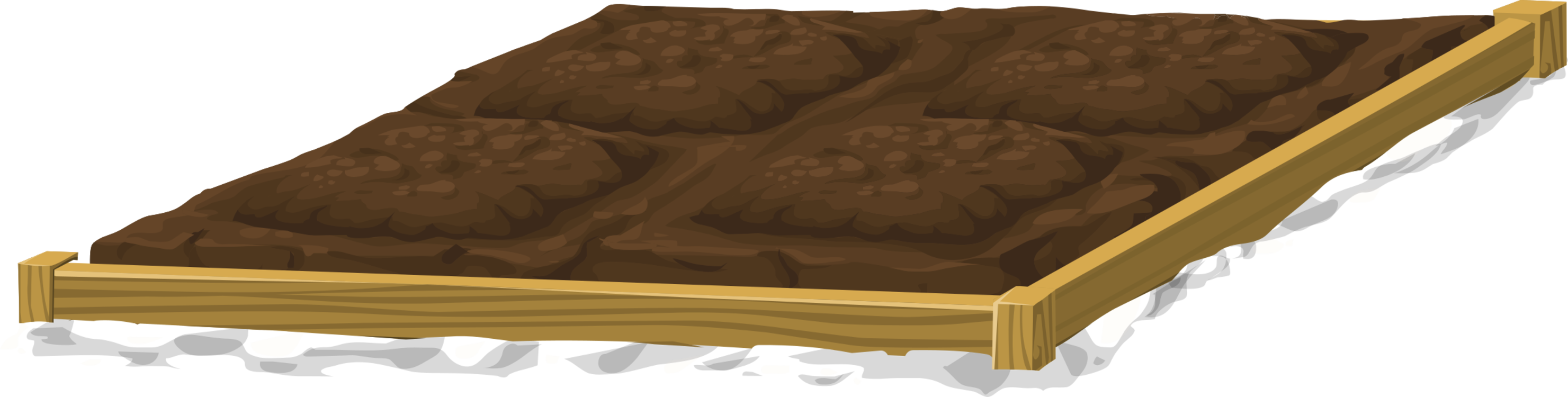 Computer Icons Crop Circle Agriculture Gardening - Mattress Clipart (2961x750), Png Download