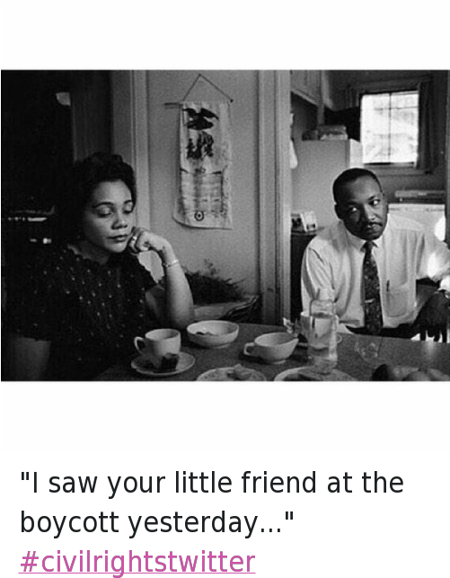 Bae, Civil Rights Twitter, And Coretta Scott King - Coretta Scott King Meme Clipart (501x643), Png Download