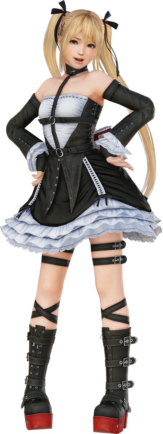 Marie Rose Originally Debuted In The Arcade Version - Musou Stars Marie Rose Clipart (565x1506), Png Download