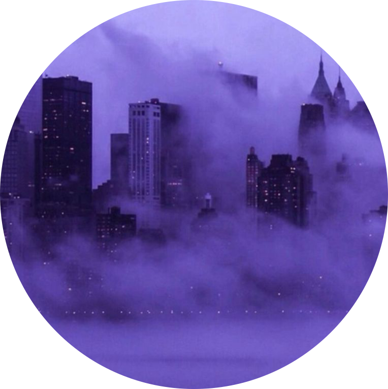 #circle #crop #edit #circleedit #freetoedit - City In Clouds Aesthetic Clipart (764x765), Png Download