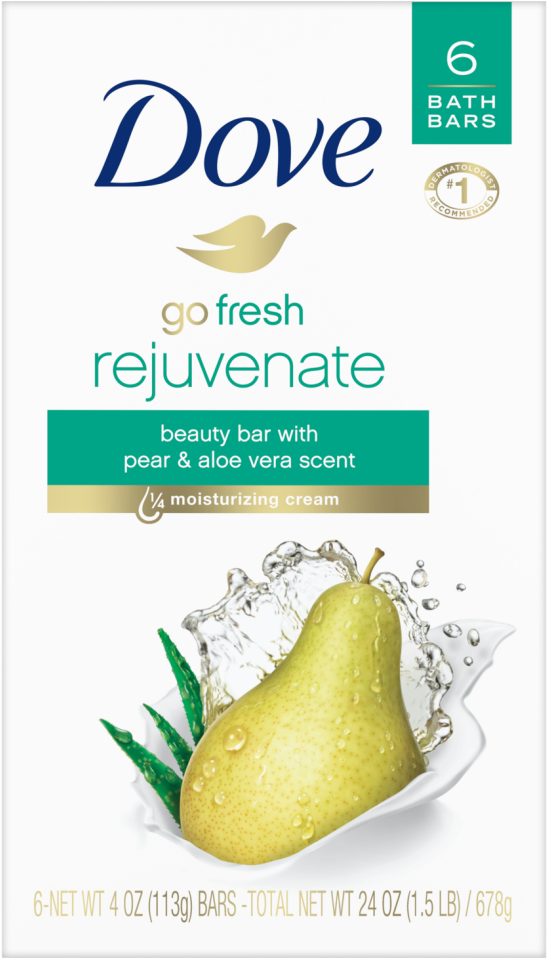 Dove Pear Soap Clipart (984x985), Png Download