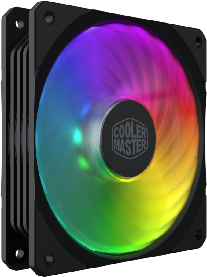 Cooler Master Launches Square Fan Series Of Pc Fans - Cooler Master Sf120r Clipart (1600x1067), Png Download