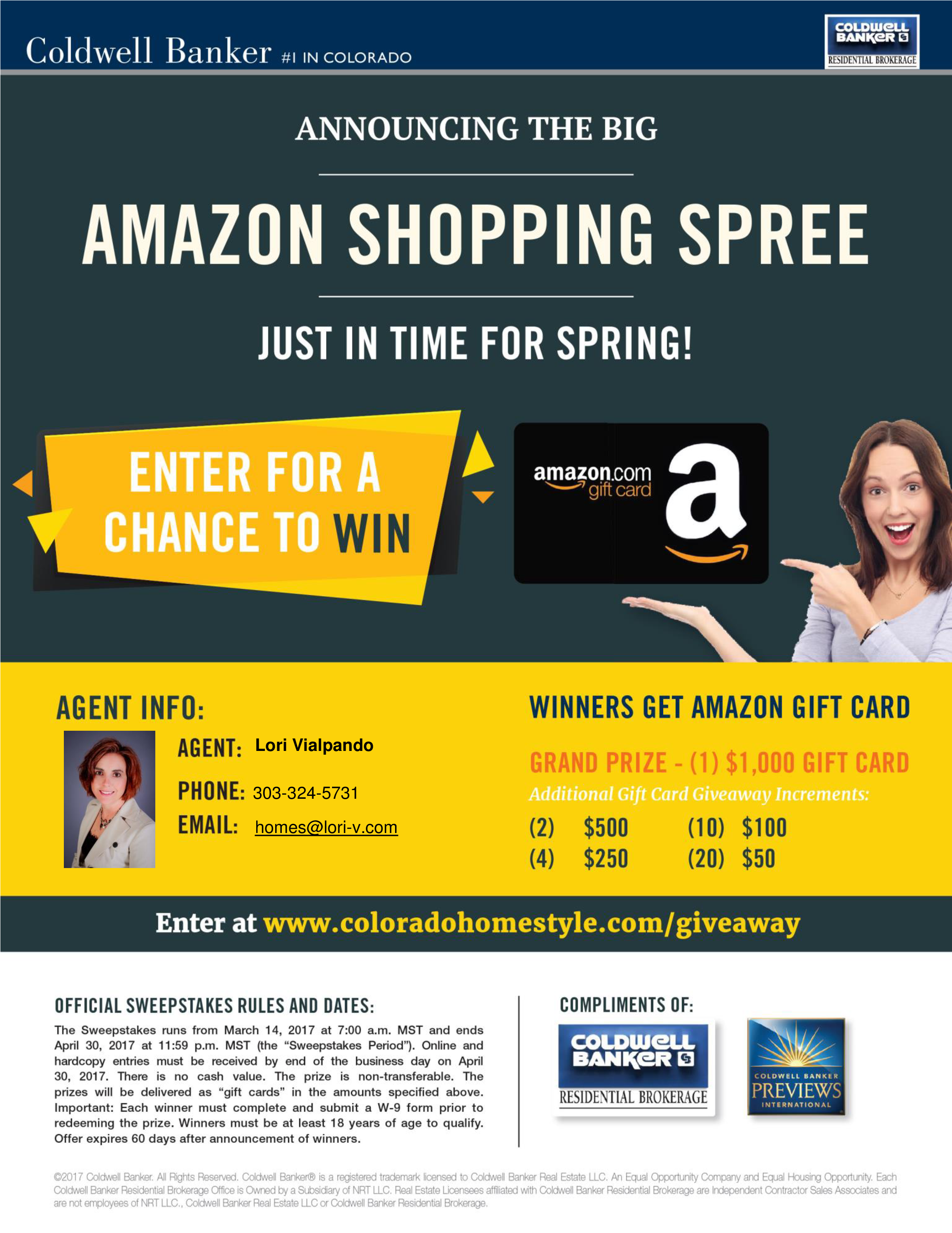 The Time Is Now To Enter The Coldwell Banker Amazon - 2015 Clipart (2550x3300), Png Download