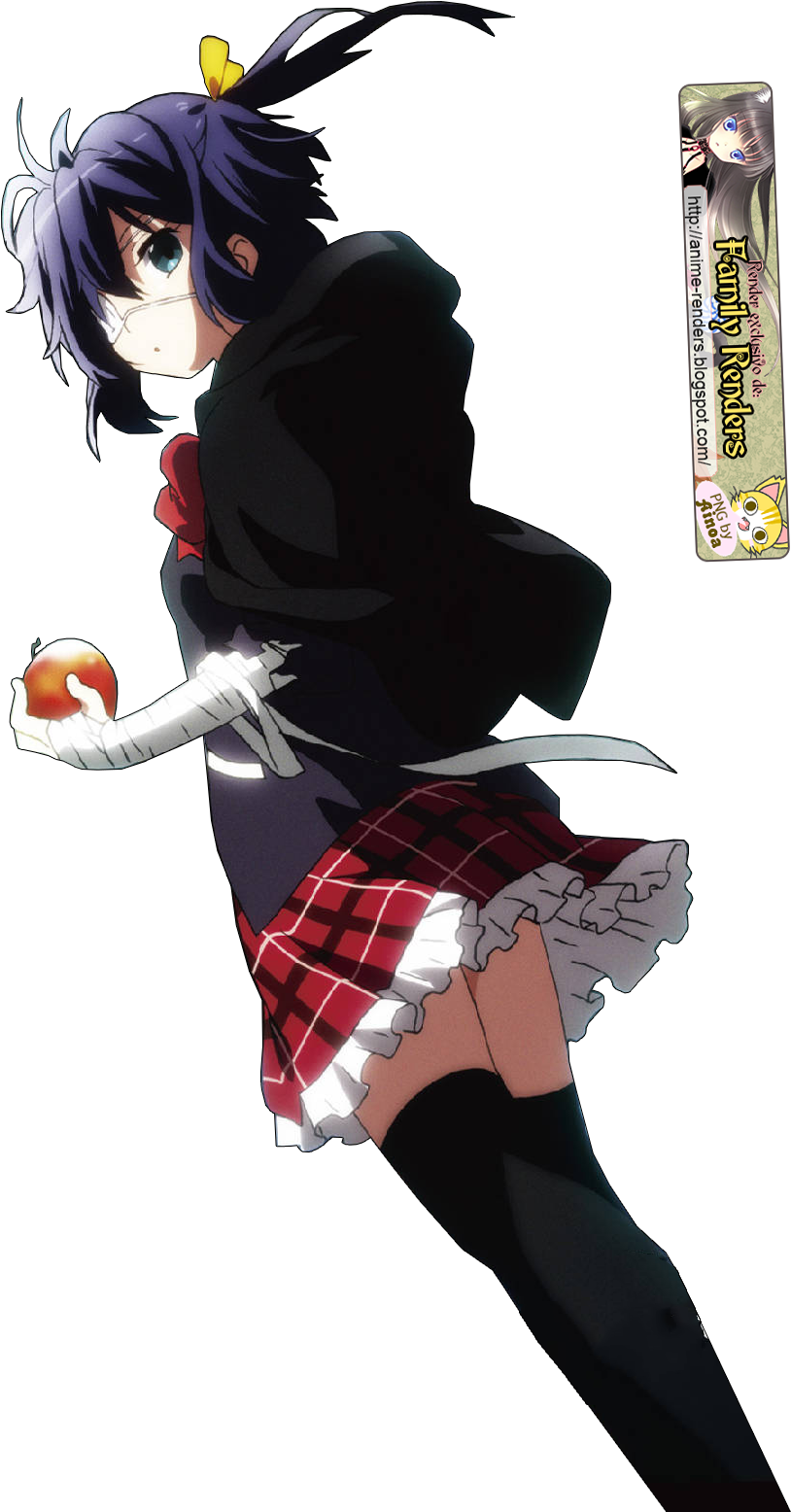 Rikka Takanashi Png - Love, Chunibyo & Other Delusions Clipart (1122x1597), Png Download