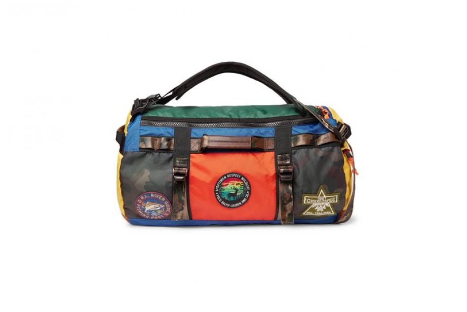 Polo Ralph Lauren Color Block Nylon Duffle Bag - Polo Ralph Lauren Wildlifde Duffle Bag Clipart (1140x614), Png Download