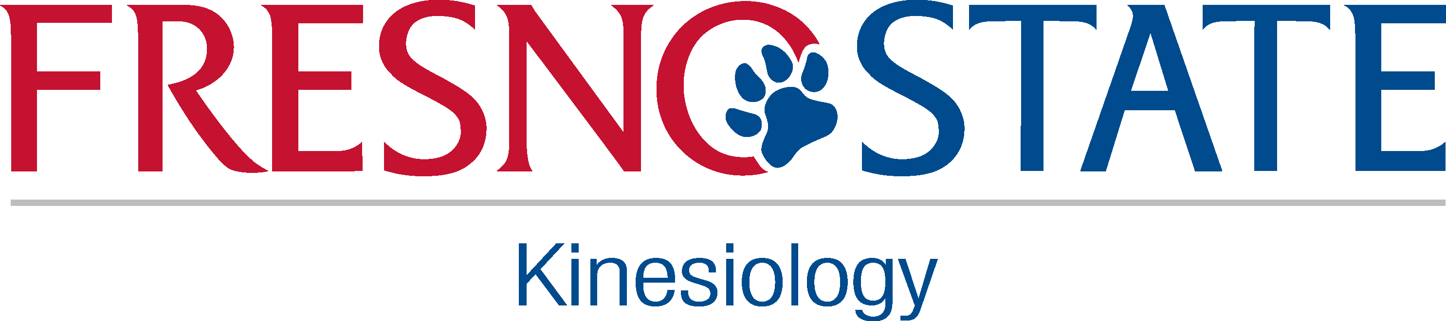 Kinesiology Logo - Fresno State Logo Transparent Clipart (2971x661), Png Download
