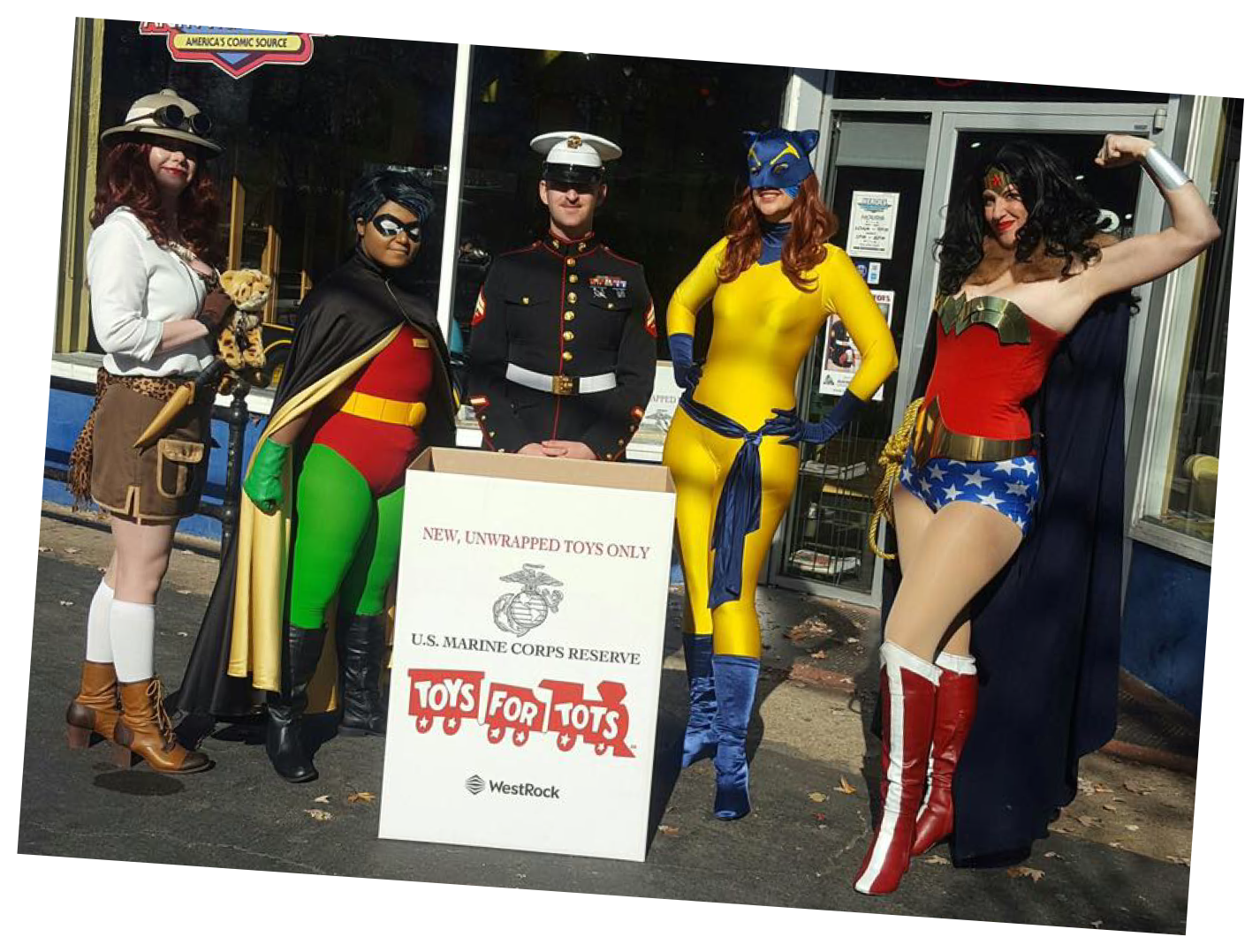 Toys 4 Tots-3 - Cosplay Clipart (1451x1102), Png Download