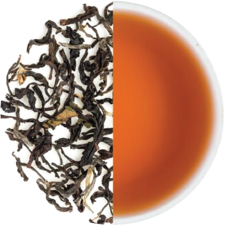 Black Tea - Dianhong Tea Clipart (768x769), Png Download
