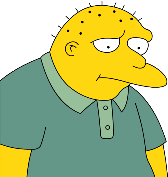 [ Img] - Simpsons Character Michael Jackson Clipart (600x600), Png Download