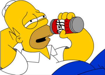 Homer Simpson Clipart (1110x833), Png Download