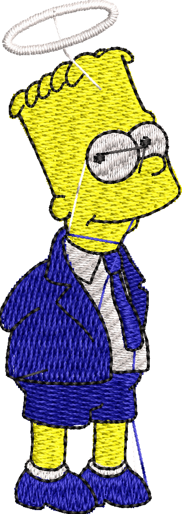 Los Simpson Es Una Serie Estadounidense De Comedia, - Cartoon Clipart (373x1053), Png Download