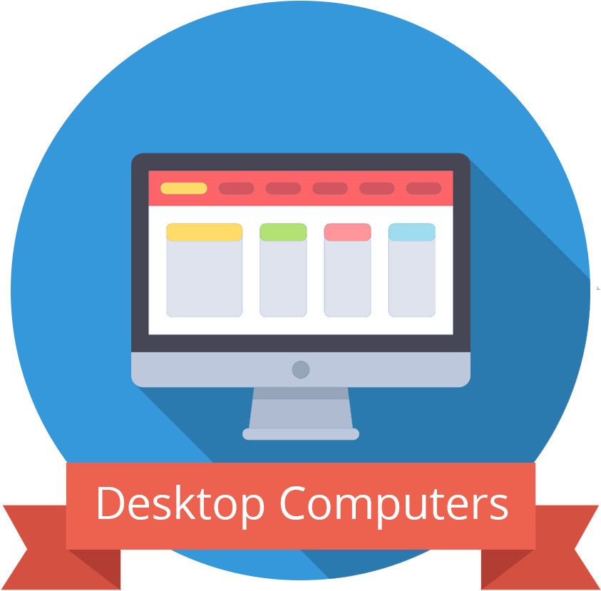 Desktop-computers Clipart (860x860), Png Download