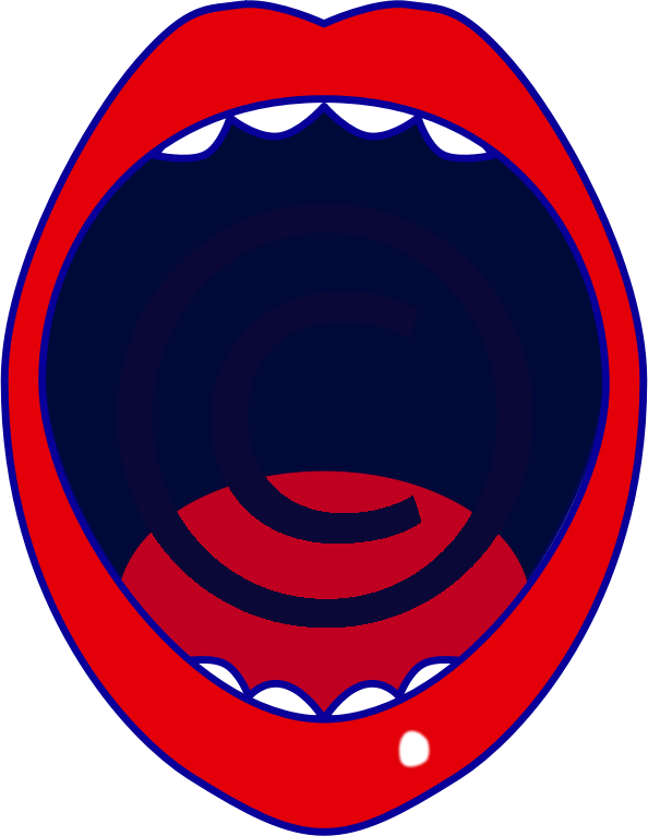 Mouth Open, Tiger - Ministry Of Environment And Forestry Clipart (594x766), Png Download