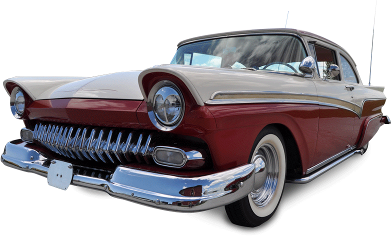 1957j Fairlane 500 C - Ford Fairlane 500 Png Clipart (900x598), Png Download