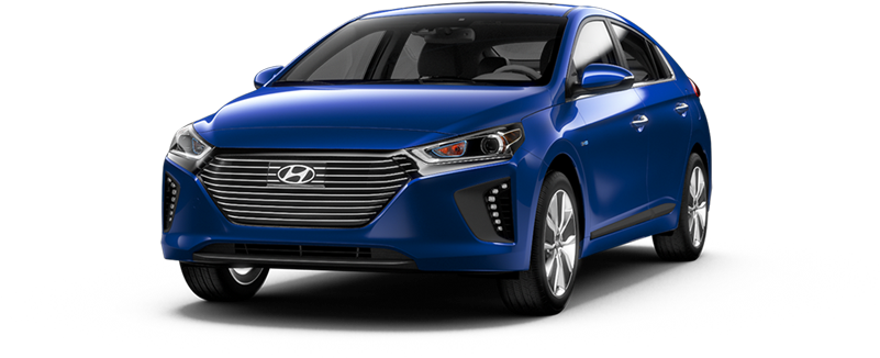 Hyundai Ioniq Plug In Hybrid Black Clipart (800x400), Png Download