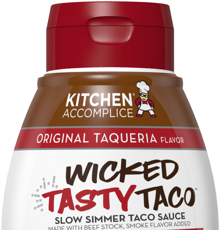 Wicked Tasty Taco - Bottle Clipart (800x798), Png Download