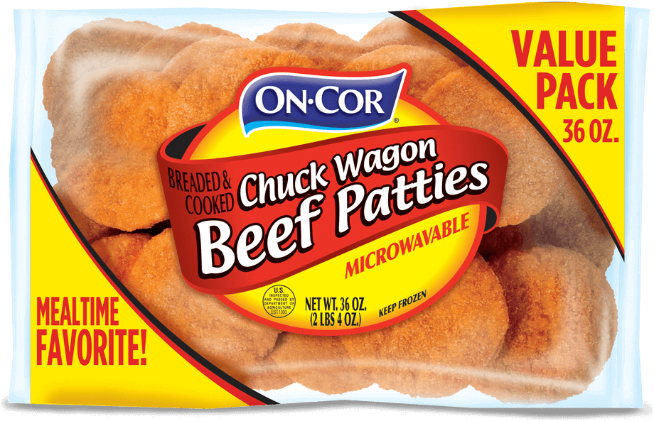On Cor Beef - Cor Chicken Patties Clipart (926x806), Png Download